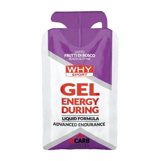 Why Sport Gel Energy During 30ml Frutti di Bosco
